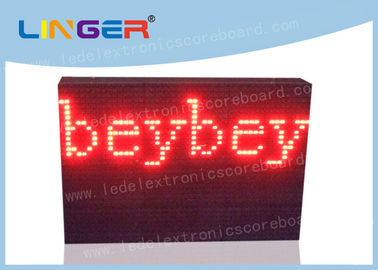 Waterproof a placa programável conduzida do desdobramento da mensagem do sinal com função do texto