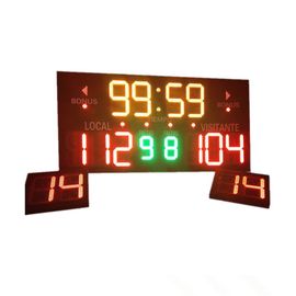 Placar personalizado único 3,6&quot; tomado partido do basquetebol do diodo emissor de luz do projeto X 3,9&quot; X 4&quot;