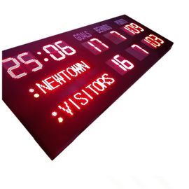 Tipo placar eletrônico de AFL do diodo emissor de luz com 18 dígitos na cor vermelha para o clube de esporte de Austrália