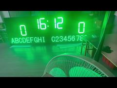 Placar Eletrônico de Futebol Grande para Exterior com Nome do Time