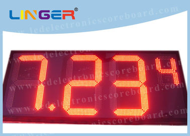 O posto de gasolina personalizado conduziu sinais do preço, exposição 110V do número de Digitas ~ 240V