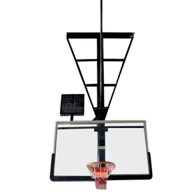 O teto elétrico da aro de basquetebol do diâmetro 450mm montou