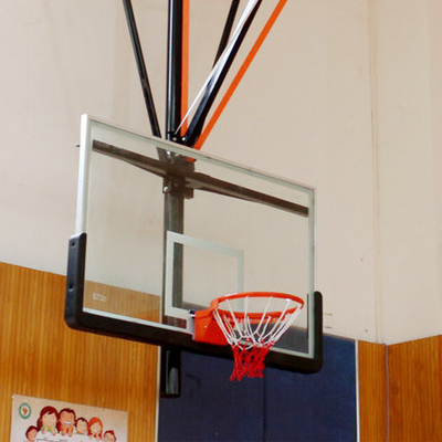 Aro de basquetebol montada 1.83m x 1.22m do encosto teto fixo